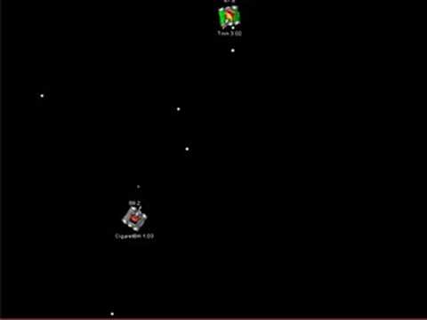 Example Robocode battle