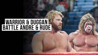 Ultimate Warrior & Jim Duggan clash with Andre the Giant & Rick Rude: From the WWE Vault