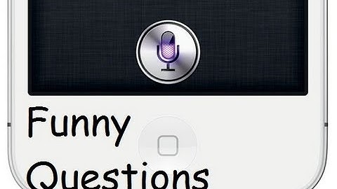 iPhone 5 Siri iOS 6- Funny Questions to Ask