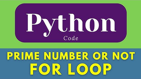 Prime number or not in python using for loop (programing @Code_With_Mangesh ) python program #shorts