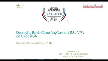 15  Deploying Basic Cisco AnyConnect SSL VPN on Cisco ASA