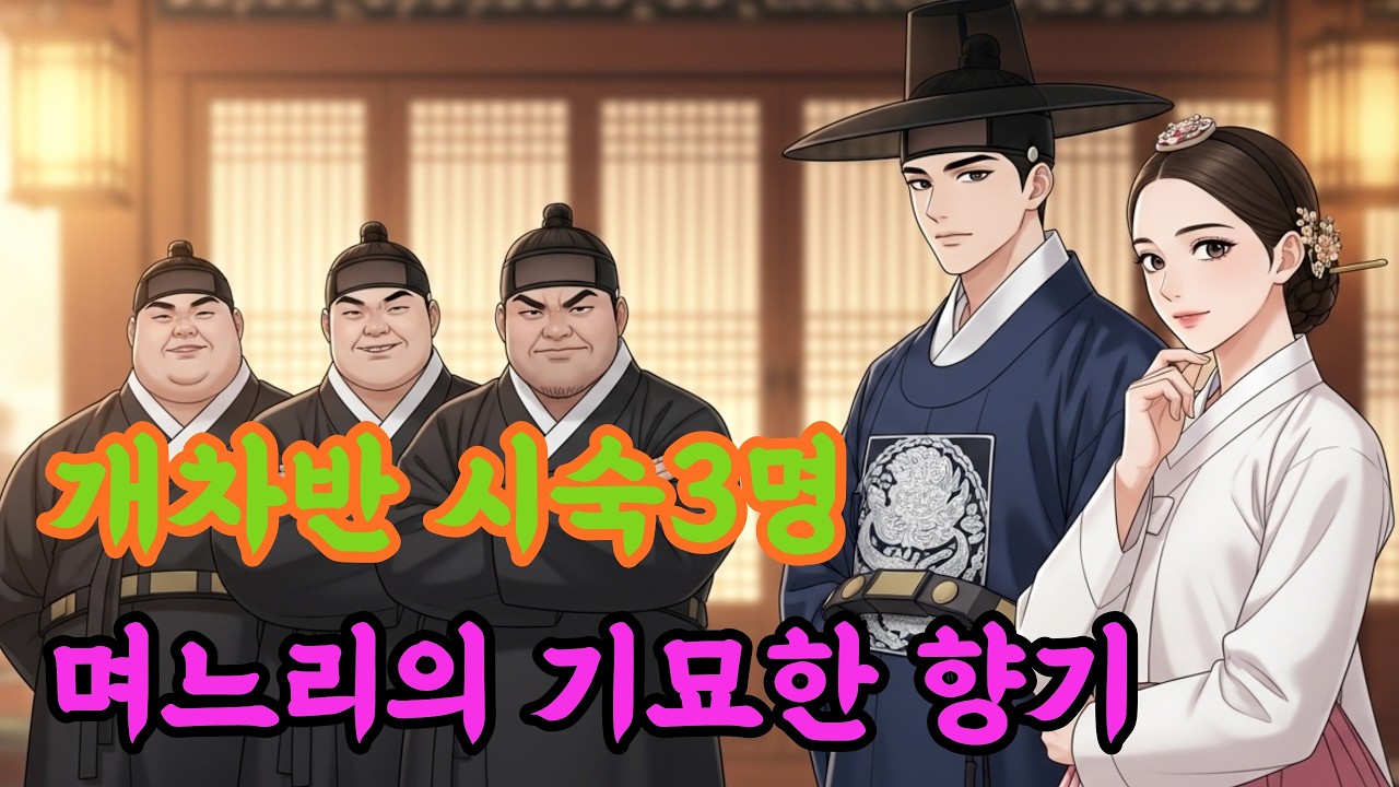 시숙만 3명, 지혜로운 며느리의 향기로운 시숙 길들이기ㅣ민담ㅣ야담ㅣ설화ㅣ조선야담ㅣ옛날이야기ㅣ오디오북ㅣ수면ㅣ개과천선