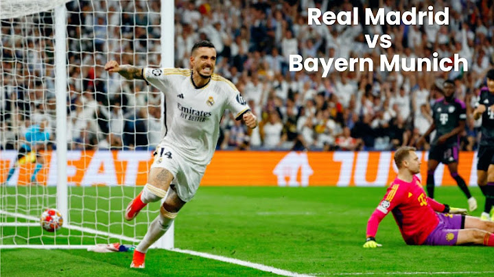 🔴 Real snatch stunning ✅win over Bayern to ✅reach final