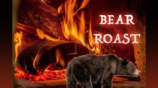 Bear Roast Stew | Rendering Fat | Maple Cutting Board | Corn Bread on the Woodstove