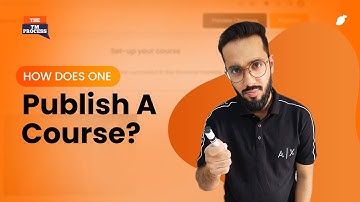 How does one Publish a Course?