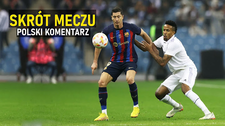 Skrót meczu - Barcelona - Real Madryt 3-1 (POLSKI KOMENTARZ)