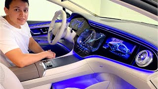 2022 Mercedes EQS 580 | NIGHT Drive AMG FULL Review Interior Exterior