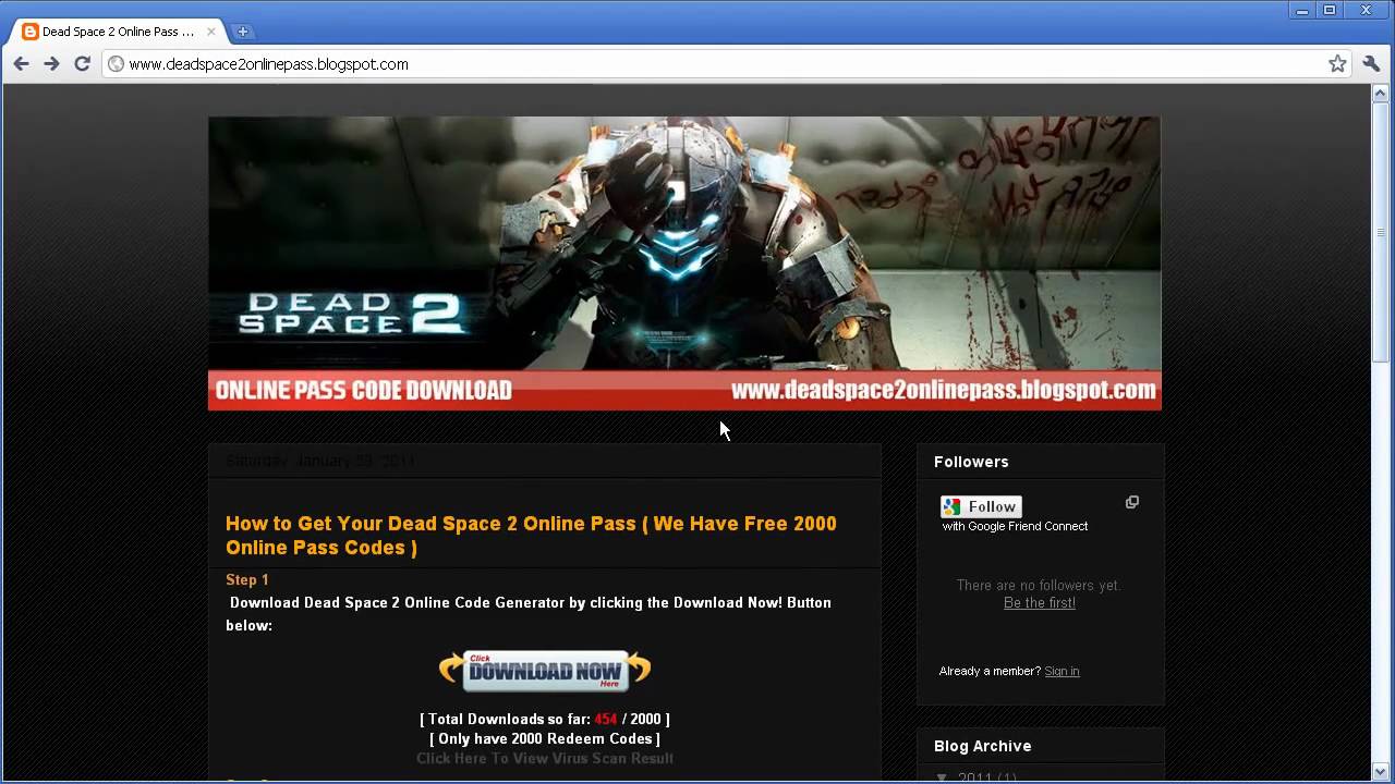 Dead Space 2 Free Online Pass code [Get Free on Xbox 360 And PS3] - YouTube