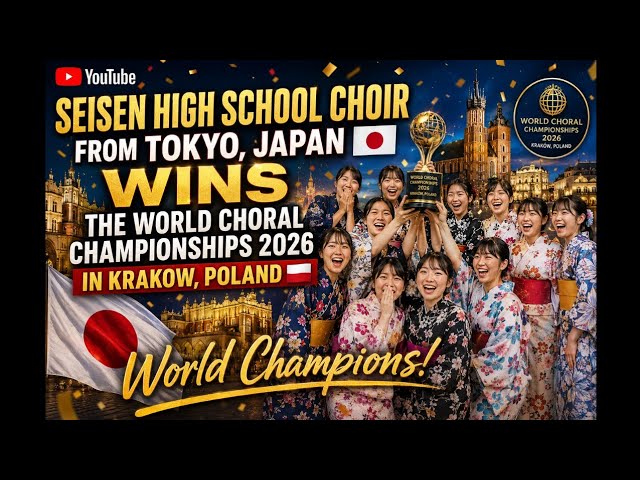 Seisen High School Choir (Japan) Wins World Choral Championship