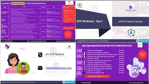 SAP BTP Security Training 2025 | IAM, IAS, IPS, IAG, SSO Setup | BTP Workshop Day 2