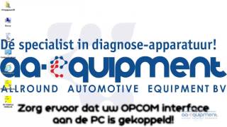 OP-COM Professional installatie video - AA-Equipment B.V