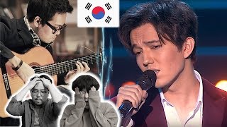 Лучший гитарист Кореи "Dimash Kudaibergen - Love is Like a Dream" и даже не смог вымолвить и слова..