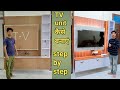 How To Make TV Unit | टीवी यूनिट कैसे बनाएं | TV Unit Making Process | टीवी यूनिट डिजाइन