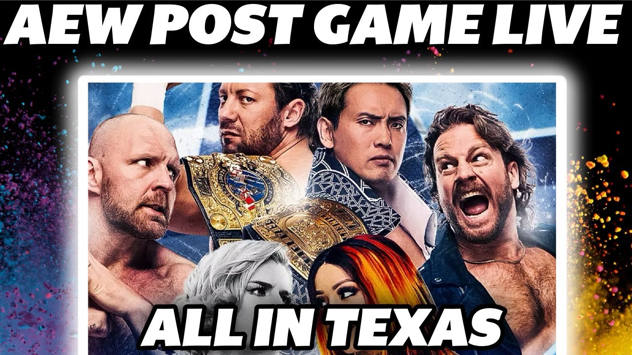 AEW All In Texas Recap | Did Hangman Page beat Jon Moxley? | AEW Post Game Live