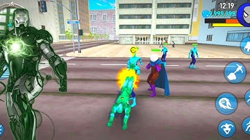 Iron Suit vs Power Spider - Amazing 🤯!! Power spider 2 parody Android/ios gameplay #3🔥!!