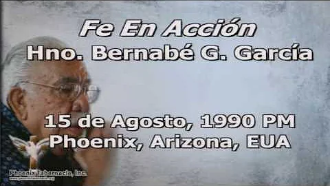 2016-1026 Fe En Accion (1990-0815 PM ) Pastor Bern...