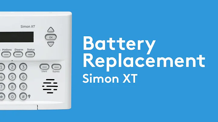 How to Replace Your Simon XT Panel Battery