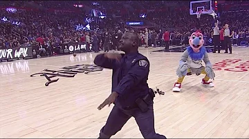 Cop Shows Off Hilarious Moves At Los Angeles Clippers Game