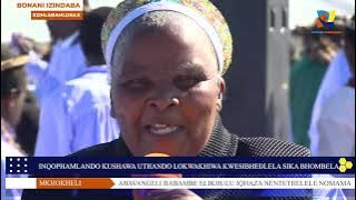 Shembe uNyazi indumezulu yothando ngesibhedlela sika Bhombela