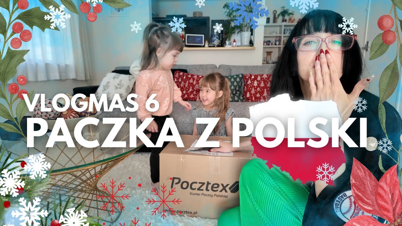 PACZKA Z POLSKI 🇵🇱🎁 | VLOGMAS| Nie byłam gotowa na to, co było w środku… 😳🎄