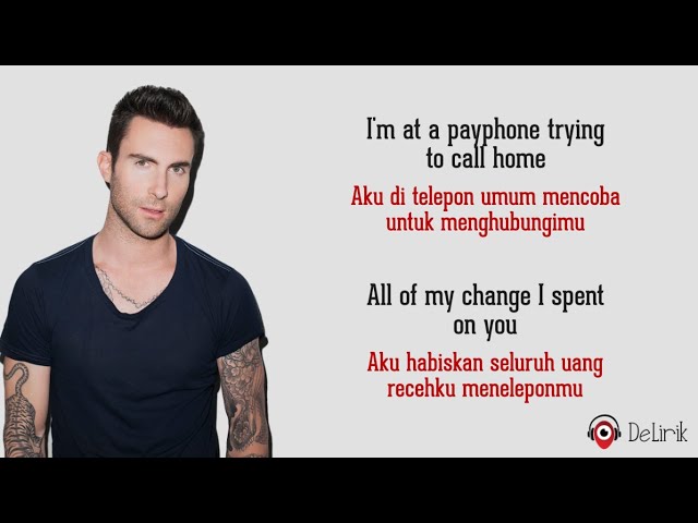 Payphone - Maroon 5 ft. Wiz Khalifa (Lyrics video dan terjemahan) class=