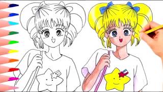 تعلم رسم الانمي والمانغا - تعلم  كيف ترسم شخصية ايروكا - Idol Densetsu Eriko