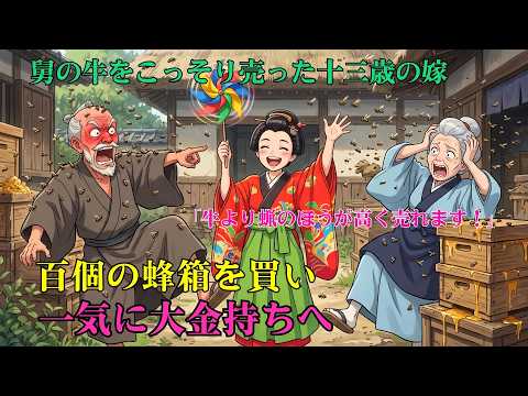 「欲しいのは蜂蜜ではなく、蜜蝋です！」舅の牛をこっそり売って百個の蜂箱を買った十三歳の嫁、一夜にして大金持ちに | 日本むかし紀行