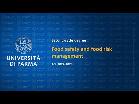 Second-cycle degree Food Safety and ​Food Risk Management