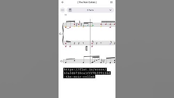 「The Noir Collab」my part (SECTION 1) flat.io music composition collab project