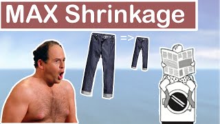 Maximum Shrinkage STF 'Wash Em Good' 95° C Washing Machine + Dryer