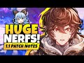 NEW PATCH CHANGED EVERYTHING! Character Fixes, Nerfs &amp; Buffs - Full 1.1 Patch Notes Overview