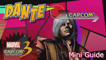 Ultimate Marvel VS Capcom 3 (UMVC3) VERGIL, DANTE 