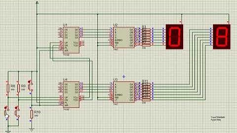 0-99 Up Down Counter