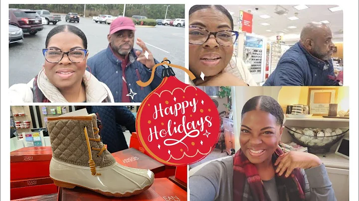 Vlog/Holiday Shopping! Tony out SHOPPED ME!