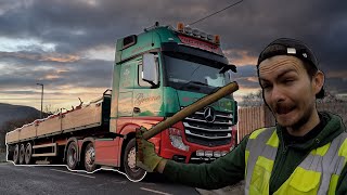 A Day In The Life of a HGV Mercedes Driver