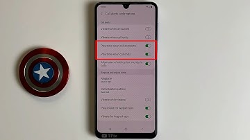 Play tone when call connects and call ends on Samsung A22 Android 11