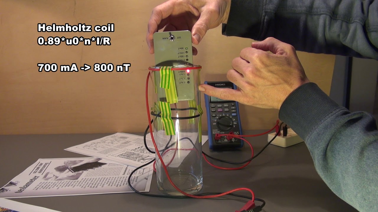 elektron Direct Current Induction - Elektor Teslameter on Traction (Mark van Helvoort)