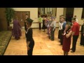 Flash mob dance to andrew sisters boogie woogie bugle boy at fresno mardi gras jazz festival