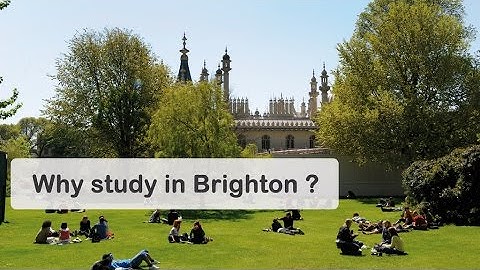 Why study in Brighton? | University of Brighton International College