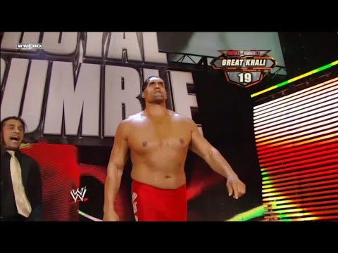 Great khali Entrance Royal Rumble 2011