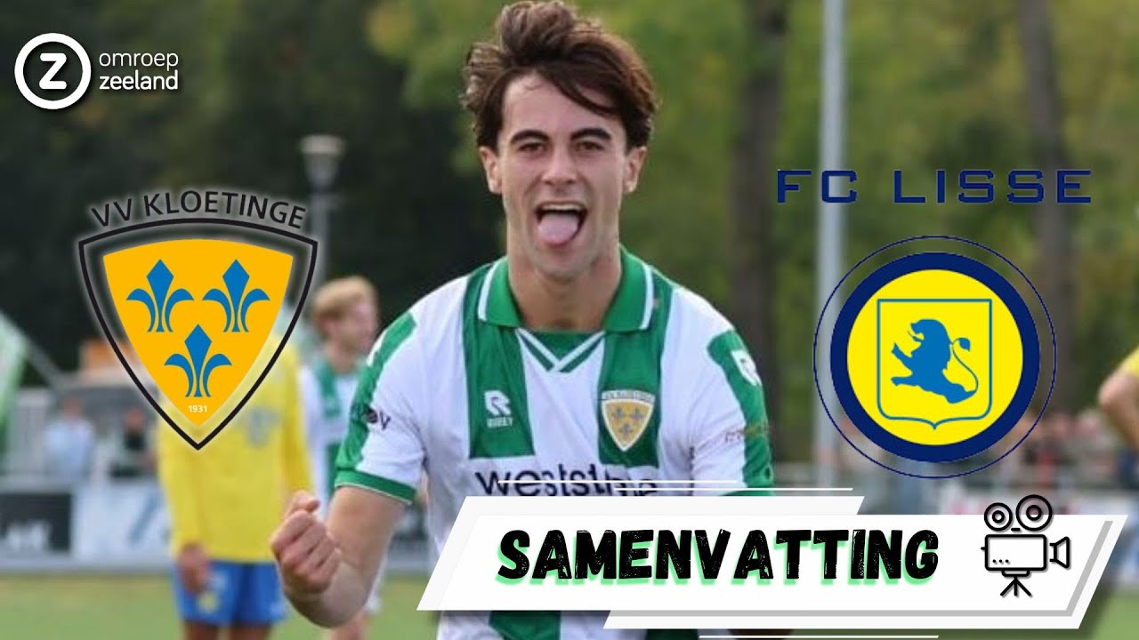 ✔️Weer WINST KLOETINGE, stijgt naar TOP-4 🔼⚽| Samenvatting: Kloetinge-FC Lisse🎥
