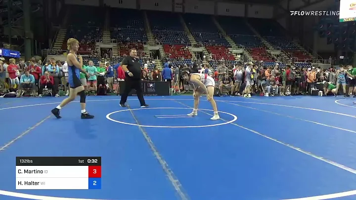 132 Lbs Consi Of 32 #1 - Christopher Martino, Idah...