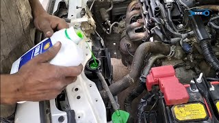 Maruti suzuki swift dzire coolant leakage radiator replacement