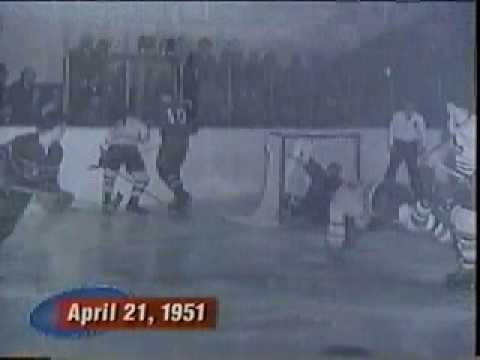 Ken Dryden discusses this historic goal from the 1951 final. www.torontomike.com