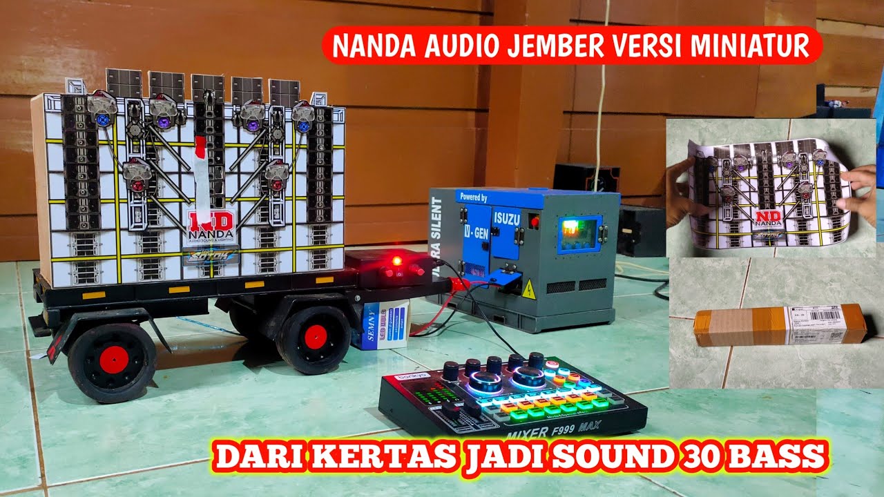 UNBOXING NANDA AUDIO 30 BASS‼️ UPGRADE AMUNISI AKHIR TAHUN#brewogaudio ...
