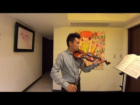 第一冊少年篠崎小提琴教本NO.26搖籃歌(張桀瑋小提琴教學示範演奏)