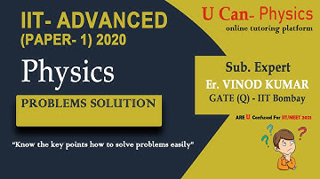 IIT- ADVANCED (Paper-1) 2020  Physics detailed Solution / Er. VK / JEE- ADVANCED