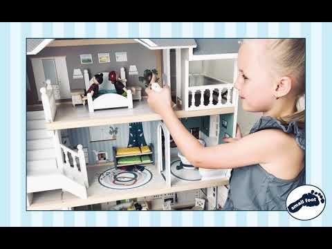 small foot - Puppenhaus Stadtvilla / Urban Villa Doll House - YouTube