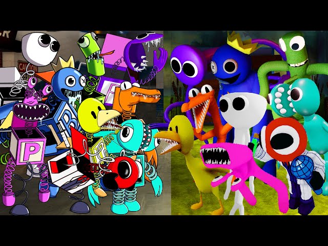 NEWEST Rainbow Friends VS Boxy Rainbow Friends ALL PHASES 🎶 FNF New Mod (Roblox  Rainbow Friend 2.0) 