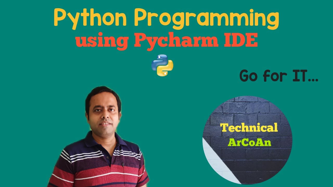 Python Programming using Pycharm IDE | List Example | Pycharm IDE - YouTube